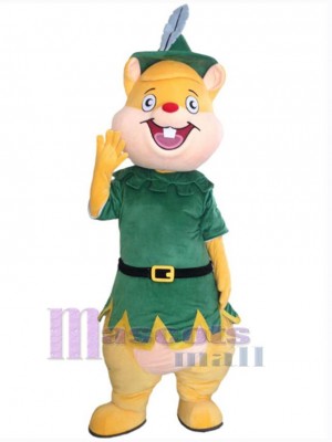 Écureuil costume de mascotte