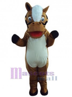 Cheval costume de mascotte
