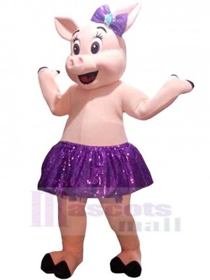 Cochon costume de mascotte