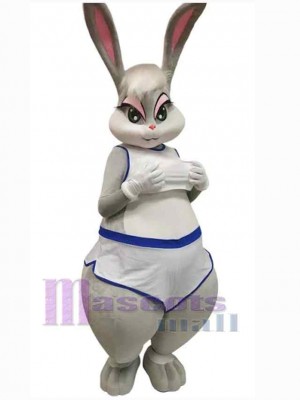 Lapin de Pâques costume de mascotte