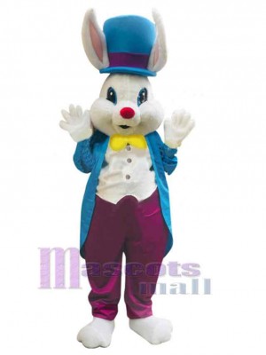 Lapin de Pâques costume de mascotte