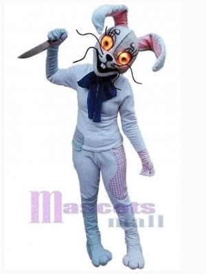 Lapin de Pâques costume de mascotte