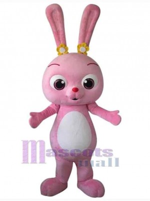 Lapin de Pâques costume de mascotte