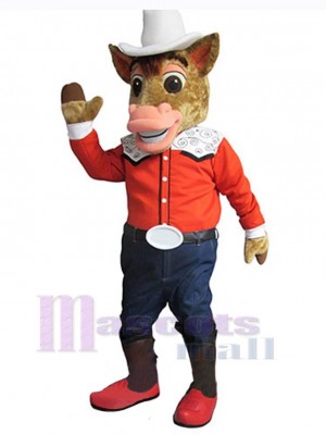 Cheval costume de mascotte