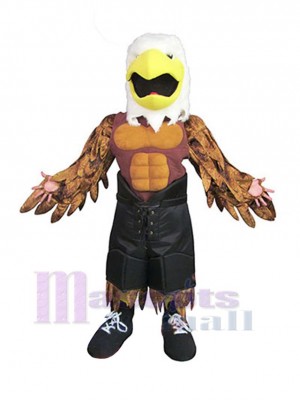 Aigle costume de mascotte