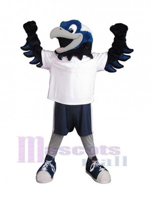 Faucon costume de mascotte