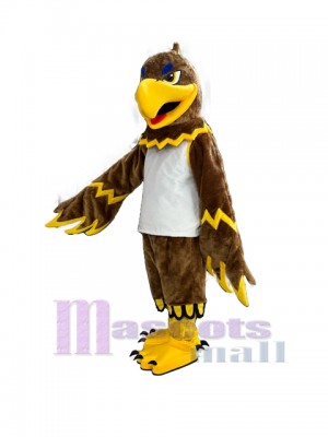 Faucon costume de mascotte