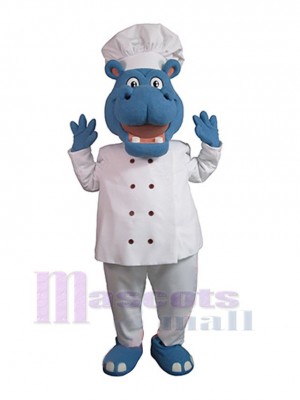 Hippopotame costume de mascotte