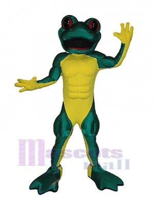 Grenouille costume de mascotte