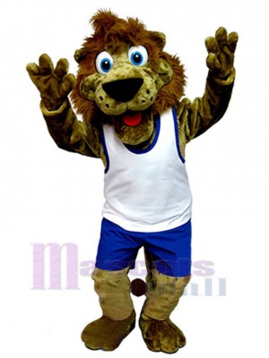 Lion costume de mascotte