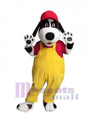 Chien costume de mascotte