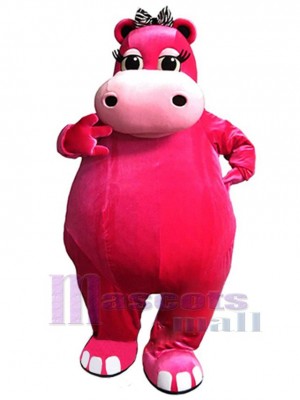 Hippopotame costume de mascotte