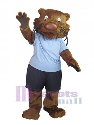 Loutre costume de mascotte