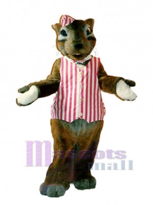 Chipmunk costume de mascotte