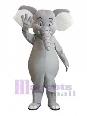 Éléphant costume de mascotte