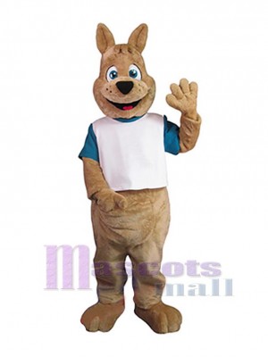 Kangourou costume de mascotte