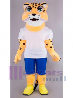 Guépard costume de mascotte