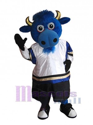 Taureau costume de mascotte