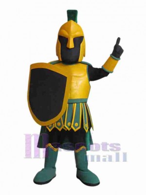 troyen costume de mascotte