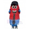 Brosse de nettoyage de lavage de voiture costume de mascotte