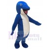 Mascotte mignonne de costume de baleine bleue