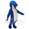 Mascotte mignonne de costume de baleine bleue