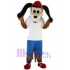 Chien costume de mascotte