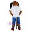 Chien costume de mascotte