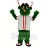 Astros Extraterrestres avec blanc T-shirt Mascotte Costume