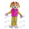La Pat' Patrouill Stella Paw Patrol Skye Costume de mascotte de chien