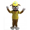 Paw Patrol Rubble Pat Patrouille Mascotte Costume Jaune Chien Halloween Costume