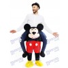 Piggyback Mickey Mouse Carry Me Ride Souris Mascotte Costume