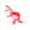 Adultes Rose Spinosaurus Fête d'Halloween Dinosaure Costumes gonflables