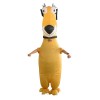 Drôle Jaune Chien Gonflable Costume Halloween Noël Costume pour Adulte