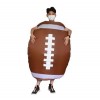 Le rugby Gonflable Costume Fantaisie Coup en haut Le maillot de corps pour Adulte