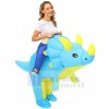 Costume gonflable de dinosaure