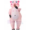 Costume gonflable de porc