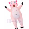 Costume gonflable de porc