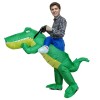 Crocodile Alligator Porter moi Balade sur Gonflable Costume Halloween Noël pour Adulte/enfant