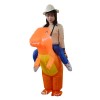 T-Rex Dinosaure Porter Moi Balade Sur Gonflable Costume Halloween Noël Pour Adolescent
