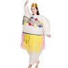 Ballerine Gonflable Costume Tiare couronne Halloween Noël Costume pour Adulte Jupe herbe