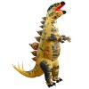 Jaune stégosaure Dinosaure Gonflable Costume Halloween Noël Costume pour Adulte/enfant
