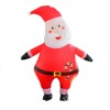 Père Noël Claus Gonflable Costume Halloween Noël Costume pour Adulte Bonbons Père Noël