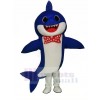 PinkFong Bleu Bébé Requin Mascotte Costume Dessin animé