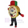 pizza costume de mascotte