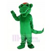 Tuf Gator avec rouge Chapeau Mascotte Costume Animal