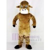 marron Taureau Mascotte Costume Université