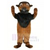 Sauvage marron Buffy Buffle Mascotte Costume Animal