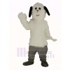 blanc Hirsute Maggy Chien Mascotte Costume Animal