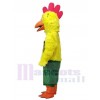 Yodel de poulet costume de mascotte